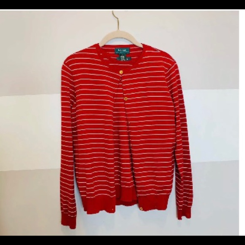 Women’s pre owned Ralph Lauren cardigan twin set